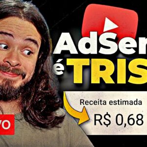 Top 3 Formas de Ganhar Dinheiro no YouTube | Live aberta p/ perguntas #52