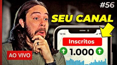 Dicas REALMENTE úteis p/ crescer no YouTube | Live aberta p/ perguntas #56