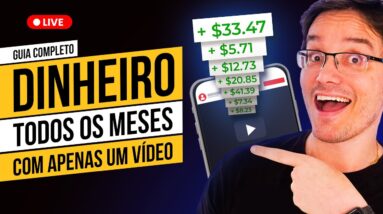 3 PASSOS RÁPIDOS PARA CRIAR UM VÍDEO QUE GERA DINHEIRO TODOS OS MESES! [Guia completo] - Ep. 02