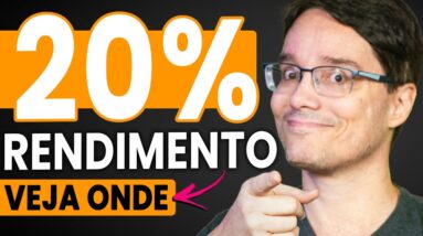 COMO TER INVESTIMENTOS RENDENDO 20% AO ANO! + DE R$ 20 MIL POR ANO!