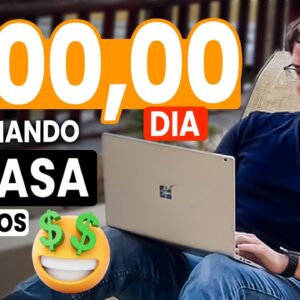 4 TRABALHOS HOME OFFICE QUE PAGAM 100 REAIS POR DIA [Pra Quem tá Começando no Digital]