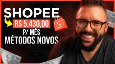 GANHAR DINHEIRO na SHOPEE, 7 Formas, Sem Investir, Sem Aparecer, Afiliado Shopee 7 Métodos