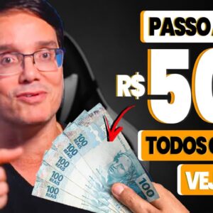 PASSO A PASSO PARA GANHAR R$500 POR MÊS DE RENDA PASSIVA PRA SEMPRE