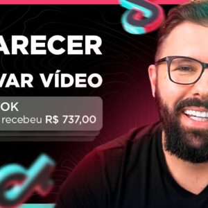 Como Ganhar Dinheiro no TikTok, Sem Aparecer, Sem Gravar Vídeo, R$1200 por Semana (Atualizado)