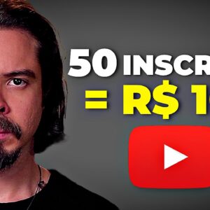 Como SER PAGO para Crescer no YouTube (Sério)